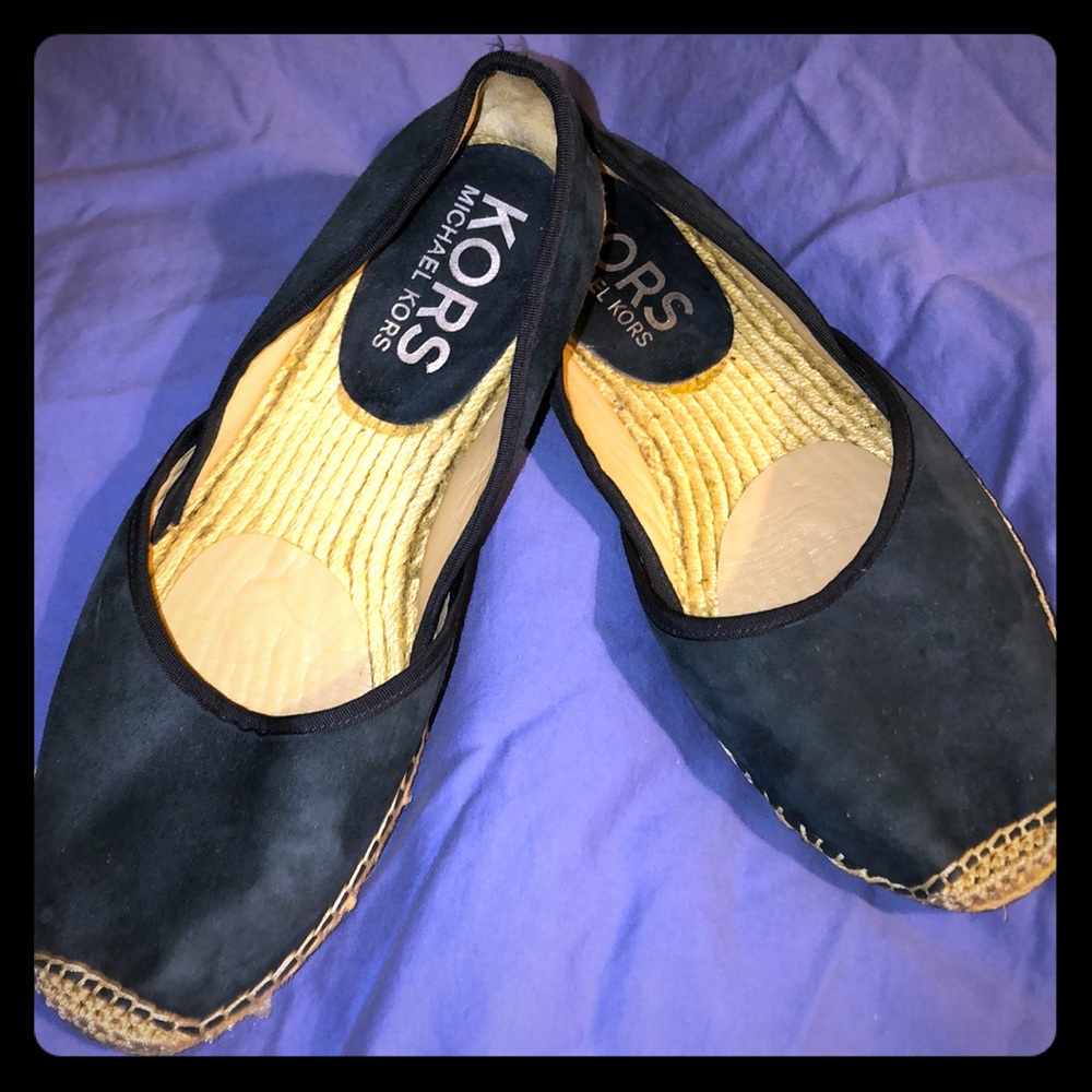 Michael Kors Blue Suede Espadrilles Sz. 8.5